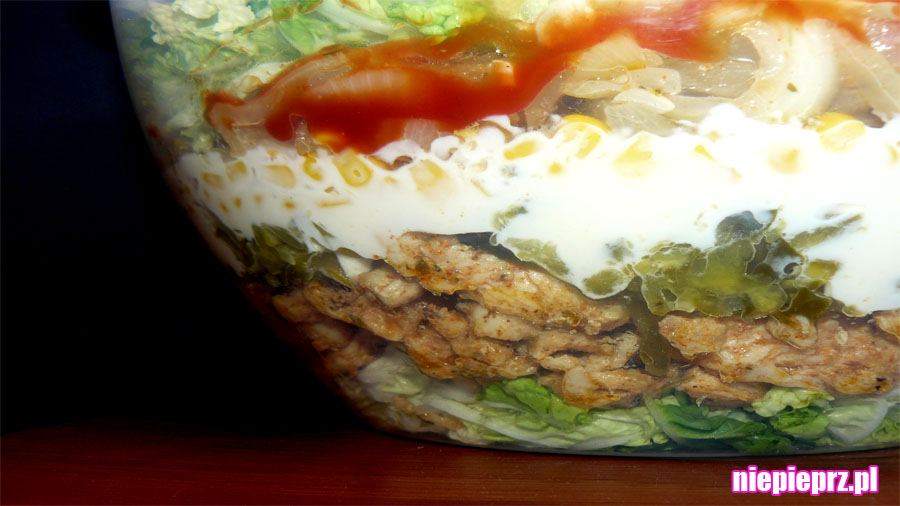 Sałatka Gyros
