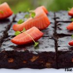 Brownie z czerwonej fasoli i daktyli Brownie z czerwonej fasoli i daktyli